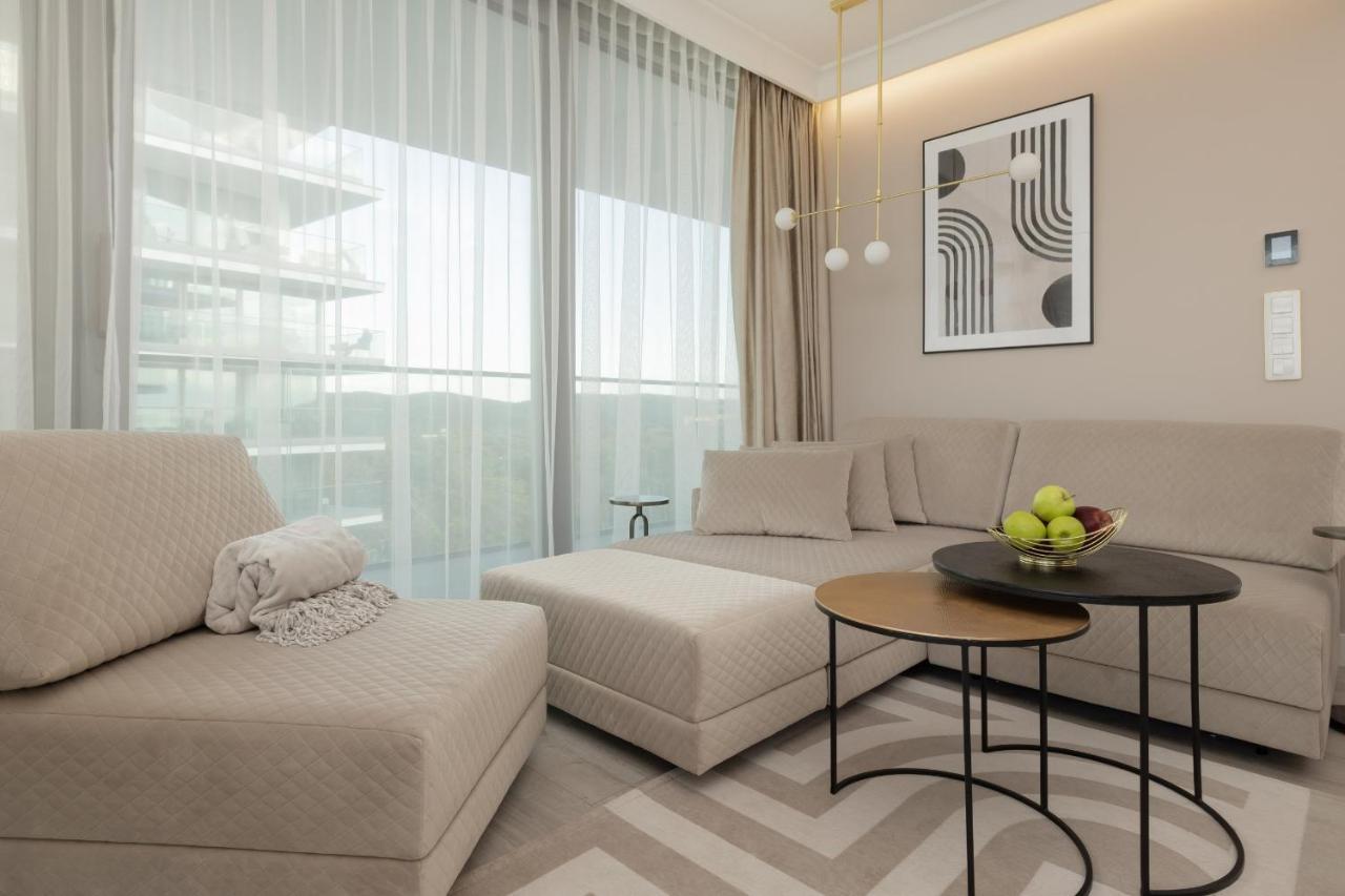 Royallux Apartment Waves Resort & Spa - Sea View From Balcony By Renters Prestige ミエンジズドロイェ エクステリア 写真