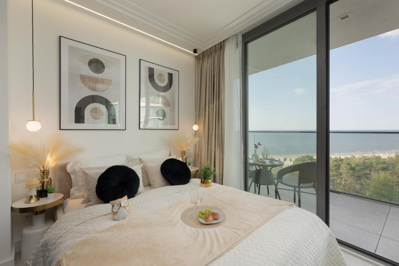 Royallux Apartment Waves Resort & Spa - Sea View From Balcony By Renters Prestige ミエンジズドロイェ エクステリア 写真